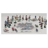Hand Crafted Lead Toy Soldiers: Cowboys & Indians