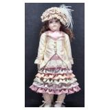 Reproduction 30" Bisque Doll by Jamie