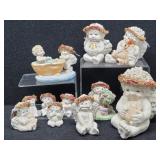 (11) Dreamsicles Cherub Figurines