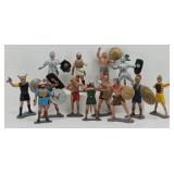 1963 Louis Marx Warriors of the World Figures