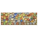 (90) Pastel Swirl Marbles