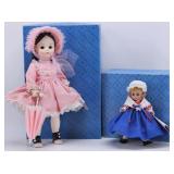 (2) Madame Alexander Dolls: 12" REBECCA 1585 &