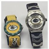 (2) Green Bay Packers Watches