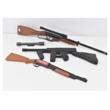 (3) Toy Guns - Pump Action Shot Gun, ...