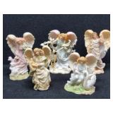 (5) Seraphim Classics Angel Figurines