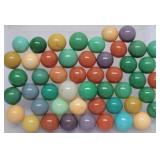(49) Solid Color Game Marbles