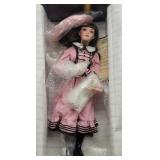 Jan McLean LE Pink JESSICA  Porcelain Doll MIB