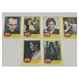 (6) 1977 Series 3 Portrait Puzzle Star Wars Cards