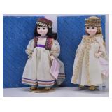 Madame Alexander SALOME 1412 & ISOLDE 1413 Dolls