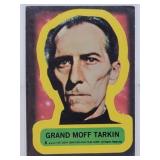 1977 TOPSS Grand Moff Tarkin #8 Star Wars Sticker