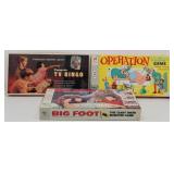 1965-1977 Games: Operation, Big Foot, Tune-In ...