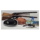 Vintage Western Toys, Gear, Guns & Scout Books