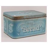 1977 Wheat Heart Metal Bread Tin Rectangular
