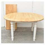 Country Oval Dining Table w/ 1 Leaf