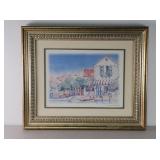 Mediterranean Villa I Print by Frank Endersby,
