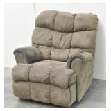 Man Cave/Garage Well-Worn Microfiber Recliner