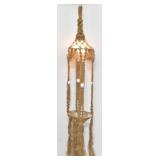Hemp Macrame Light Fixture / Plant Holder
