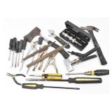 Tools: Axe, Hammer, Screwdrivers, Locking Pliers