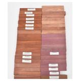 (41 ct.) Exotic Hardwood Pen Blanks: Bloodwood...