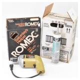 Romex Wire / 3/8" Drill / Caulk...