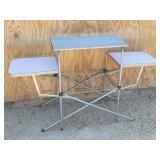 Portable Grill Table Camco Olympian Deluxe