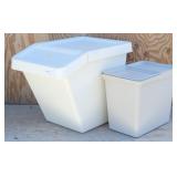 (2) IKEA Sorting Bins w/ Lids