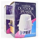 (2) Outdoor Speakers Radio Shack Omnidirectional
