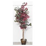 Artificial Potted Ficus Tree 6.5 ft.
