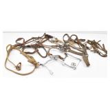 Western Horse Tack: Leather Halters, Snaffle Bit +