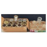 (23) Wide Mouth Pint Canning Jars