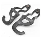 Pair Front Tow Hooks Heavy Duty