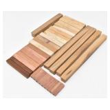 (33 pc.) Hardwood Pen Blanks: Rose Wood, Maple,