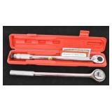 1/2" Torque Wrench & 3/4" Ratchet