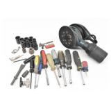 Nut Drivers, Orbital Sander, Driver Bits, Sockets