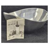 MCM Nambe Butterfly Bowl #569