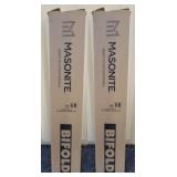 (2 Pairs) Masonite 5/0 Double Bifold Doors NEW!