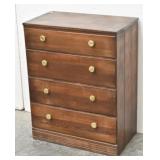 Short 4-Drawer Dresser Chest of Drawers