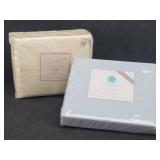 King Duvet Set Satin Stripe 100% Cotton NEW +
