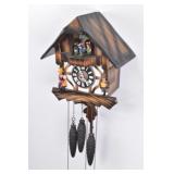 German Black Forest Tavern Dance Cuckoo Clock RUNS