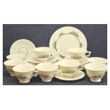 26 pc Lenox RUTLEDGE Porcelain Dessert for 8