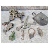 Antique Pulleys