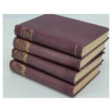 (4) 1900 Victor Hugo Hardback Books