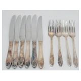 10 pc Tudor Plate QUEEN BESS II Flatware