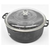 Wagner Ware #1268 Cast Iron Dutch Oven w/ ...