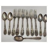 (11pcs) 1881 Rogers A1 Antique Flatware