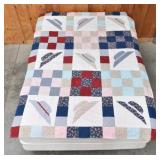 Vintage Quilt: Calico Sun Bonnet Multi - Color