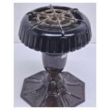 Art Deco Portable Enamel Cast Iron Single Burner