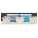 Vintage Pyrex Mixing Bowls & Glass Custard Dishes
