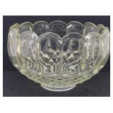 L.E. Smith OLD DOMINION Glass Punch Bowl