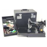 1948 Singer Featherweight 221-1 Sewing Machine w/